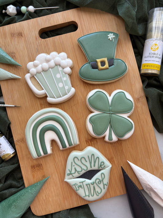 Luck of the Irish Cookie & Sip Class - Linden, NJ -3/15/25 from 1:00pm-3:30pm