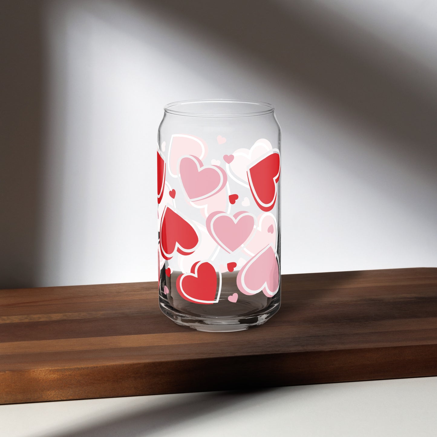 Valentine's Day - 16oz Libbey Glass Can
