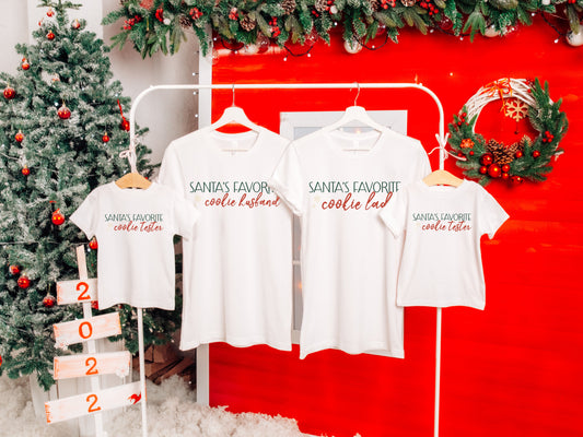 Santa's Favorite Cookie Husband Unisex Tee