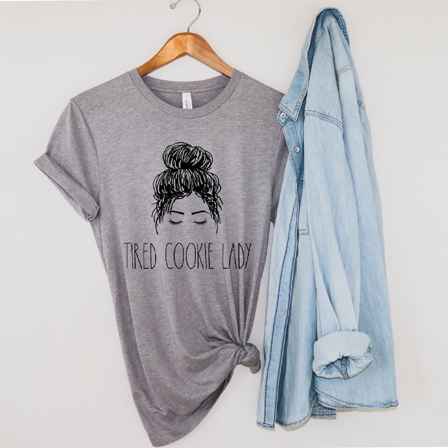 Tired Cookie Lady - Unisex Tee