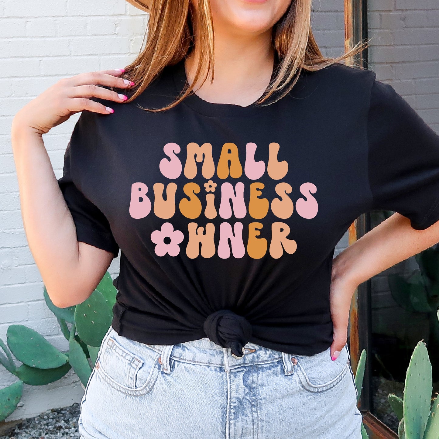 Groovy Small Business Owner Unisex Tee