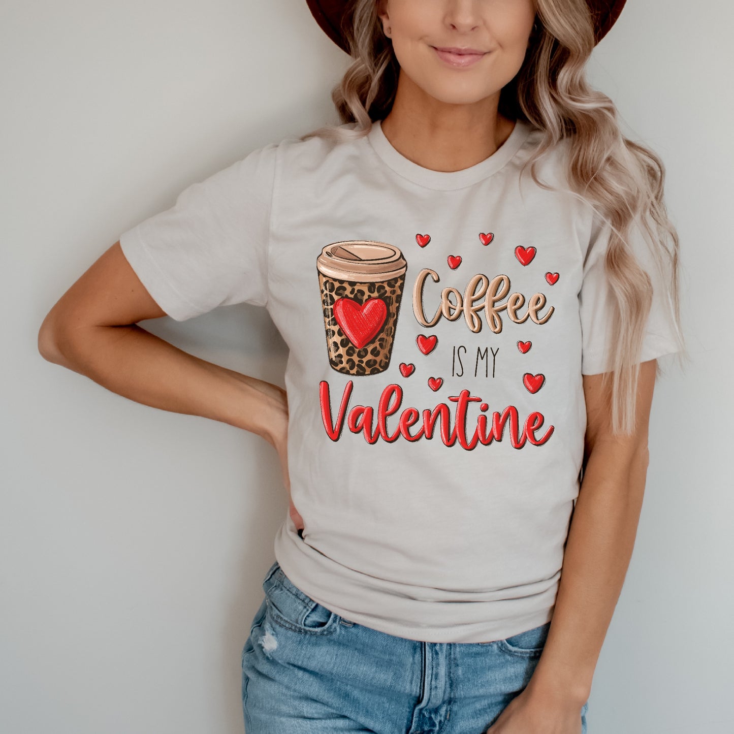 Coffee is my Valentine Unisex Tee