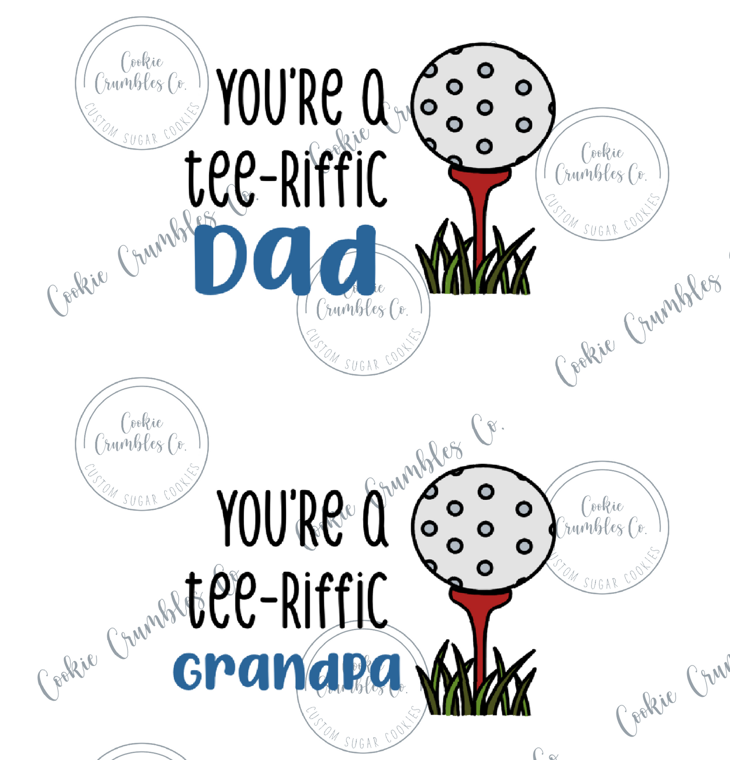 Tee-Riffic Dad/Grandpa Bundle - Color - PNG File