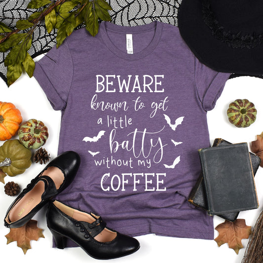 Batty without my Coffee - Unisex Tee