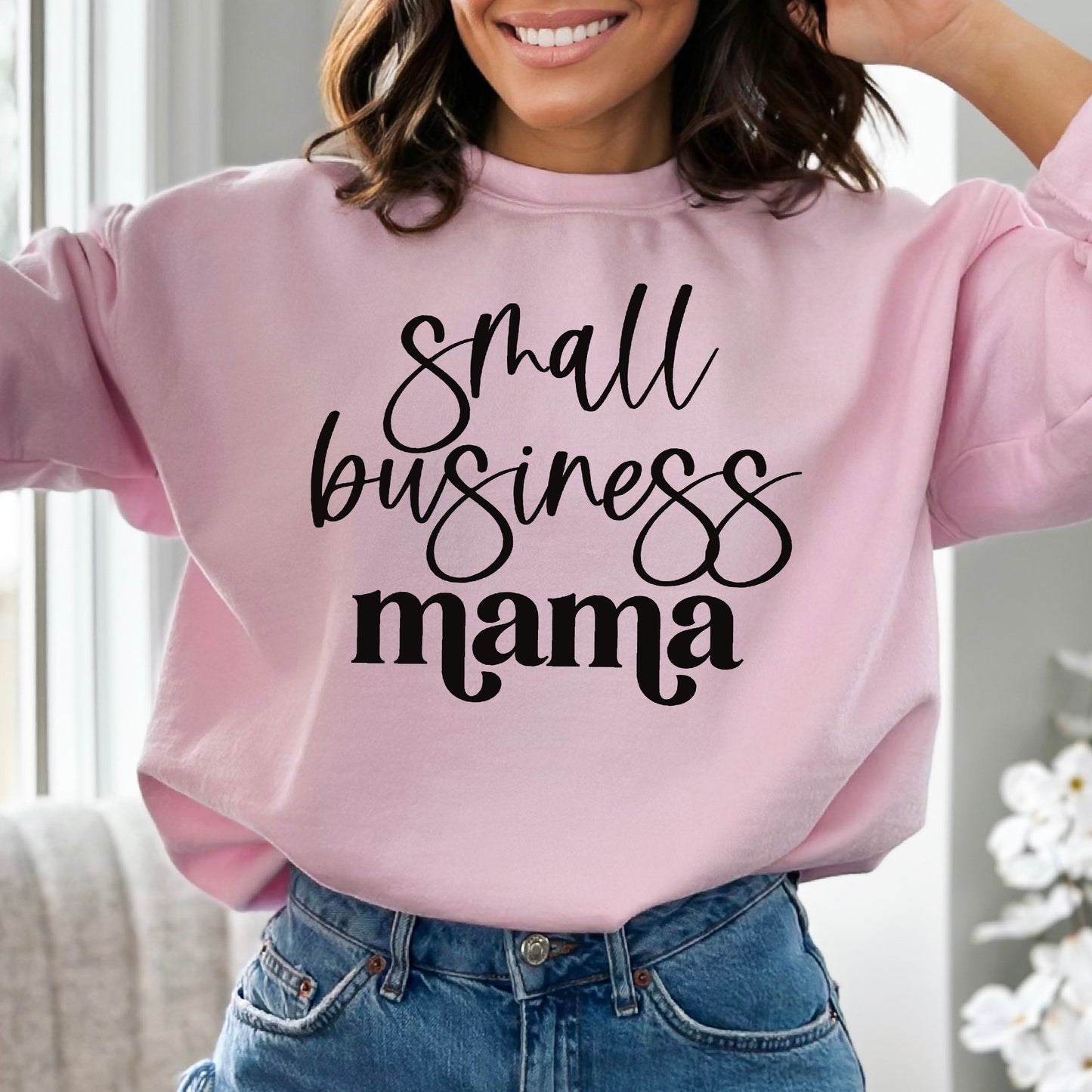 Small Business Mama Unisex Sweatshirt