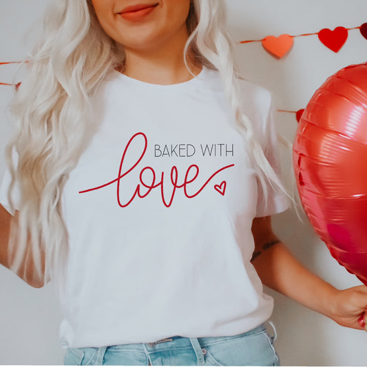 Baked with Love Unisex Tee