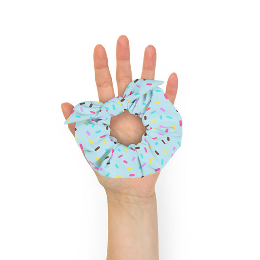 Sprinkled with Love Scrunchie in Blue