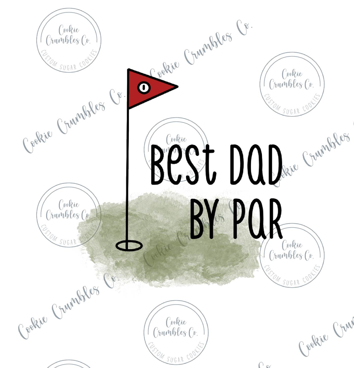Best Dad by Par - Color - PNG File