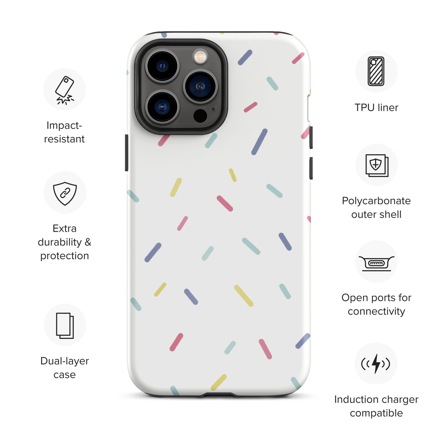 Sprinkled with Love - iPhone case